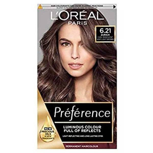 Preference Infinia Permanent Color 6.21 Opera Iridescent Light Brown