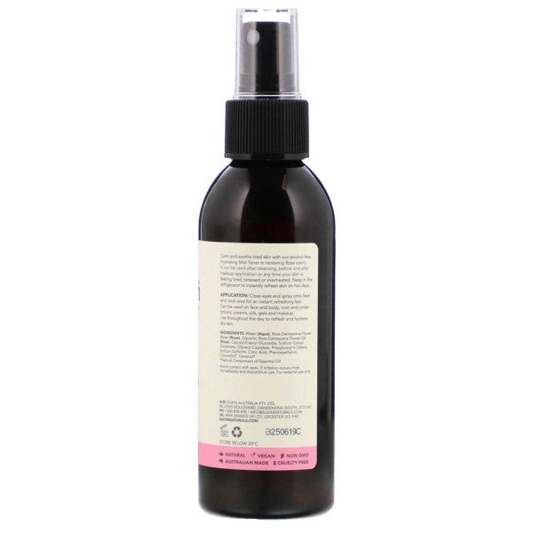 Australian Natural Skincare Rose Hydrating Mist Toner