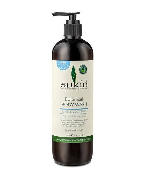 Australian Natural Skincare Botanical Body Wash Lime And Coconut Scent