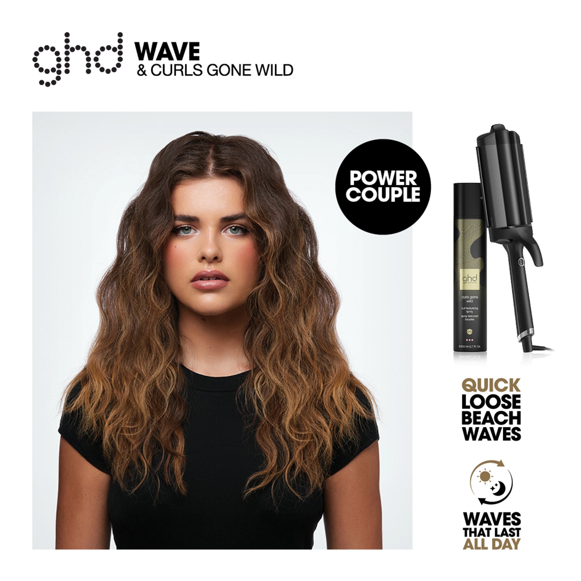 GHD Curls Gone Wild Curl Texturising Spray