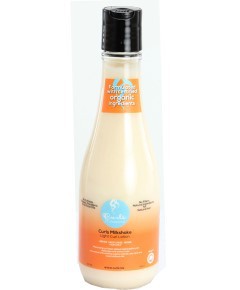 Frauen Locken Milchshake