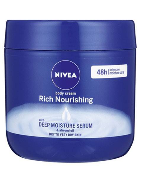 Crème corporelle nourrissante Nivea Rich