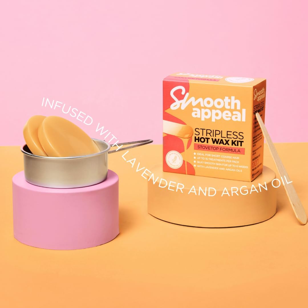 Smooth Appeal Gesichtshaarentfernerwachs mit Lavendel und Arganöl