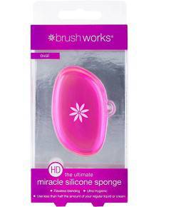 Brush Works Miracle Silicone Oval Sponge