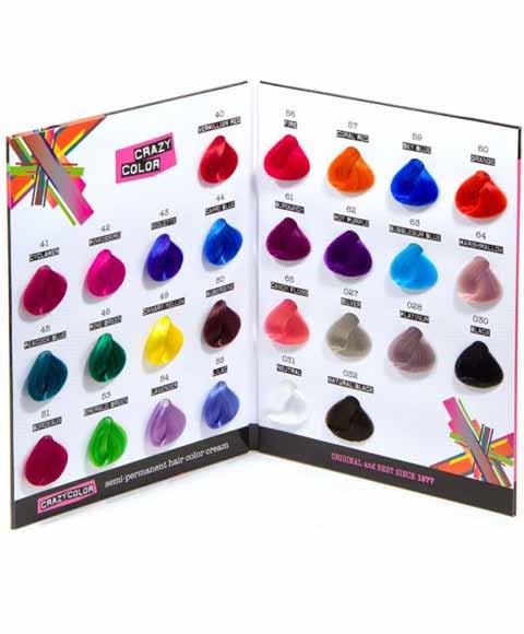 Crazy Color Shade Chart