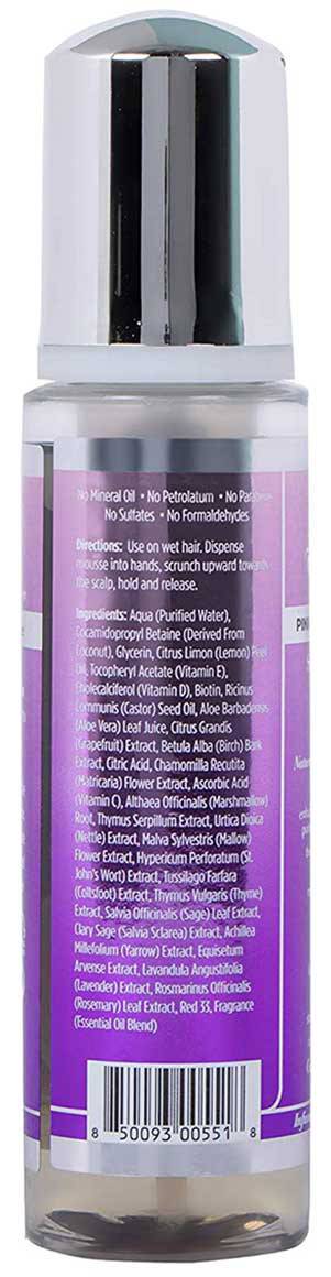 Limonade rose et mousse à la noix de coco