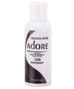 Creative Image Adore Shining Semi-Permanent Hair Color in Mahogany, vibrant hair dye for bold, glossy hair.