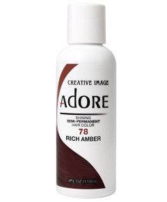 Creative Image Adore Shining Semi-Permanent Hair Color in Rich Amber, vibrant hair dye for bold, shiny hair color.