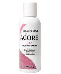 Creative Image Adore Shining Semi Permanent Hair Color in Cotton Candy, vibrant pink and blue hair dye for fun, bold hair color.