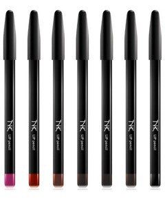 NICKA K NEWYORK NK Lip Pencil for lip makeup, featuring a close-up of the sleek, sharpened lip pencil against a neutral background.