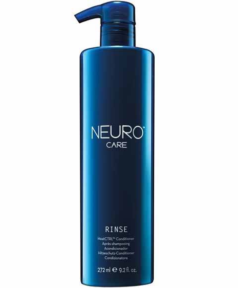 Paul Mitchell Neuro Care Rinse Heat CTRL Conditioner bottle, smooth and hydrating conditioner for heat protection and scalp care.