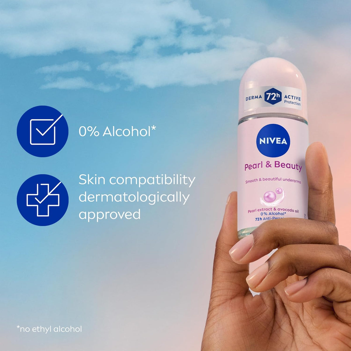 Nivea Pearl And Beauty Deodorant Roll On