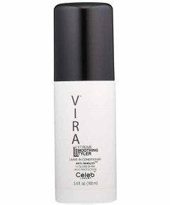 Celeb Luxury Extreme Smoothing Styler Leave-In Conditioner bottle with pump for silky, frizz-free hair.