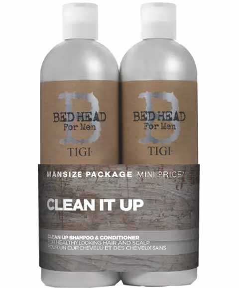 TIGI Bed Head For Men Clean Up Shampoo & Conditioner