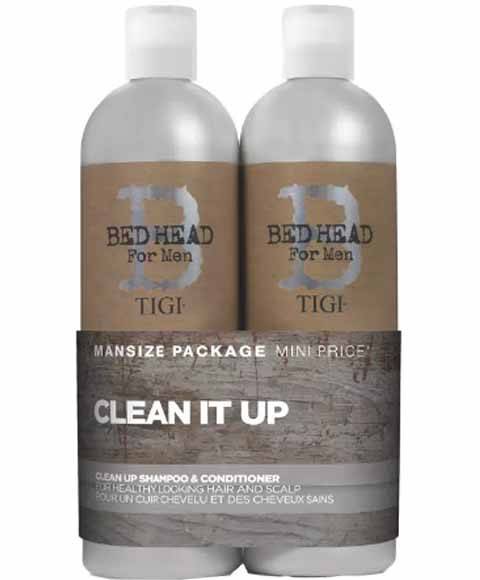 TIGI Bed Head For Men Clean Up Shampoo & Conditioner