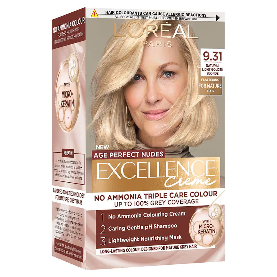 Loreal Age Perfect Nudes Excellence Creme Triple Care Colour