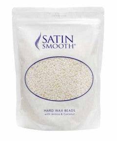 Satinglatte Hartwachsperlen mit Arnika und Kokosnuss