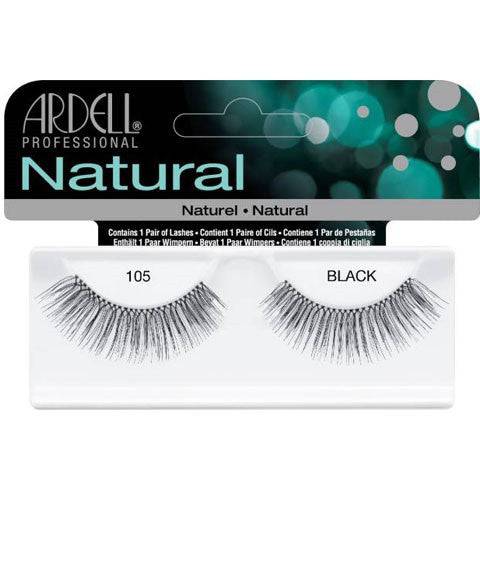 American International Industries Ardell Fashion Eye Lashes No 105, eyelash extensions with natural, full lash design.
