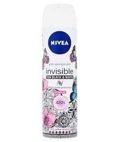 Anti Perspirant Invisible For Black & White Deodorant Spray