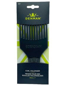 D17 Black Curl Tamer Detangling Comb