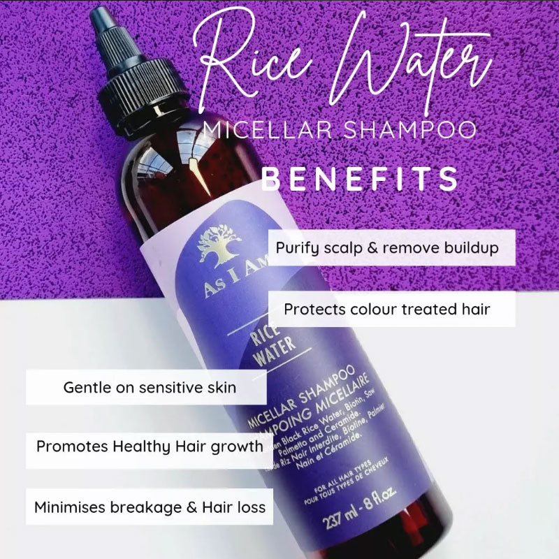As I Am Rice Water Micellar Shampoo