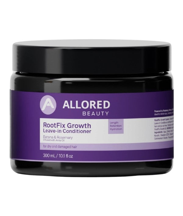 Allored Beauty Root Fix Growth Leave-In Conditioner with Batana and Rosemary for healthy hair growth and nourishment.