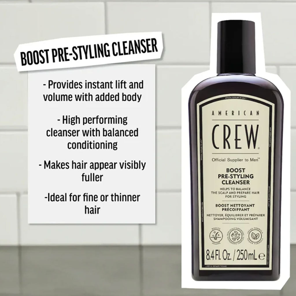 American Crew Boost Pre Styling Cleanser