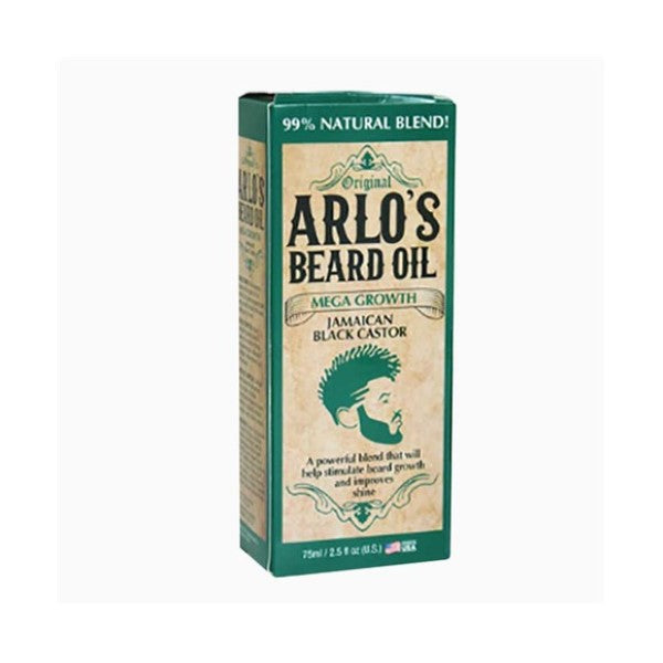 Arlos Beard Oil Mega Growth Jamaican Black Castor