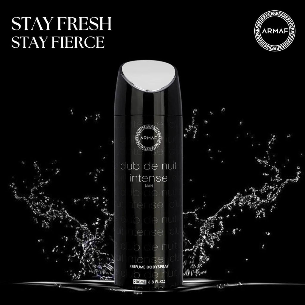 ARMAF Intense Man perfume body spray for men, skincare product bottle