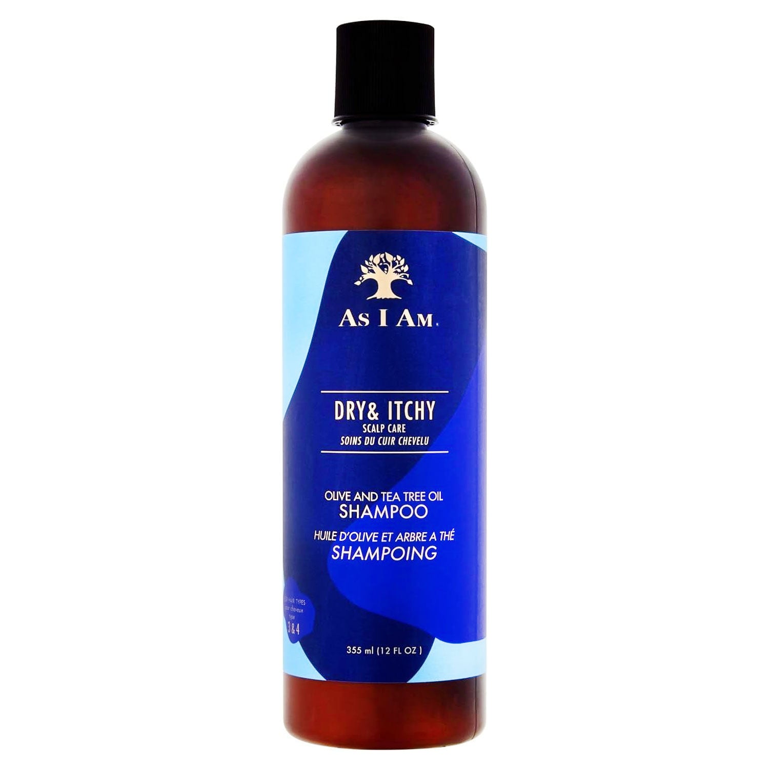 As I Am Dry And Itchy Scalp Care Olive And Tea Tree Oil Shampoo
