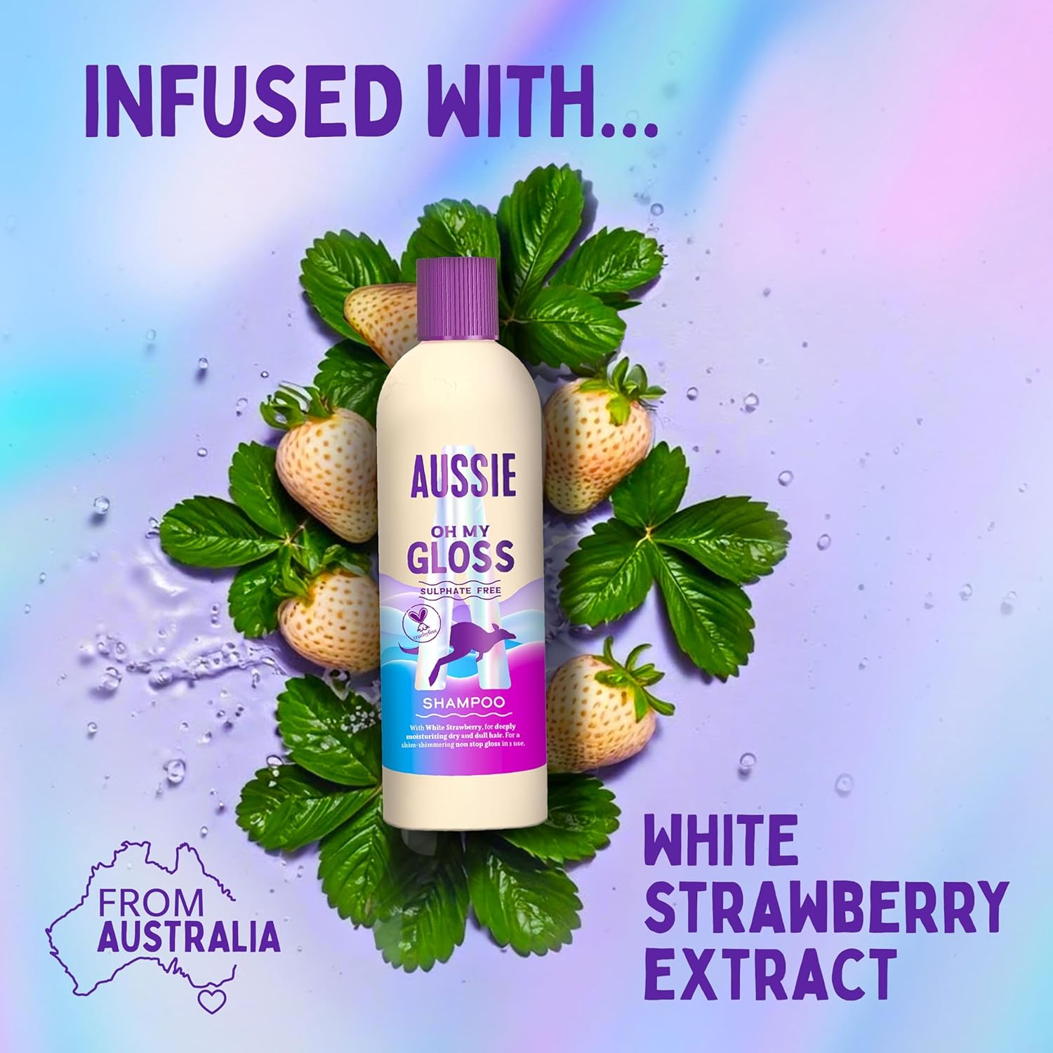 Aussie Oh My Gloss Sulphate Free Shampoo