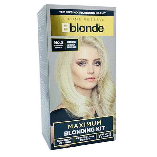 Bblonde Jerome Russell Maximum Blonding Kit No 2 Blonde To Medium Brown Hair