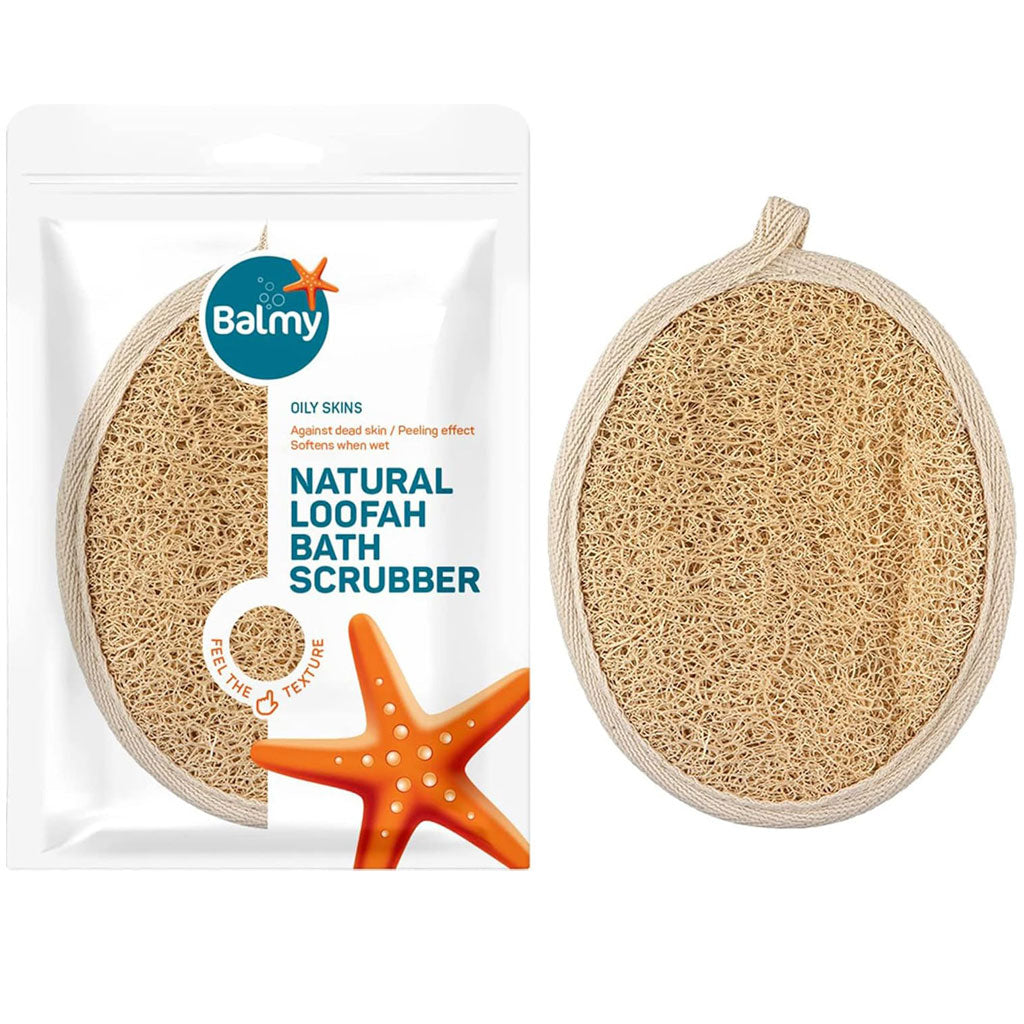 Balmy Naturel Natural Bath Scrubber Oily Skins