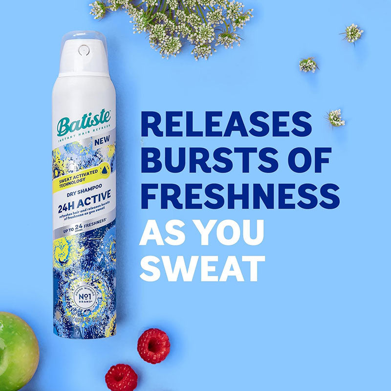 Batiste 24H Active Freshness Dry Shampoo