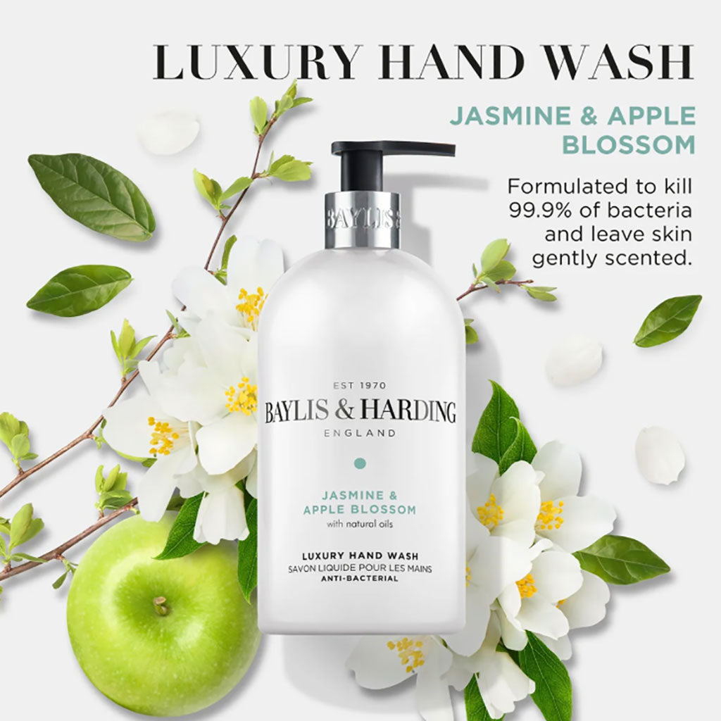 Baylis And Harding Jasmine And Apple Blossom Luxury Hand Wash