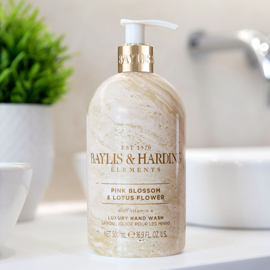 Baylis And Harding Pink Blossom And Lotus Flower Luxury Hand Wash