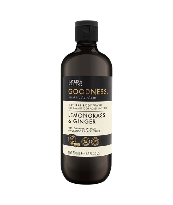 Baylis And Harding Goodness Lemongrass And Ginger Natural Body Wash