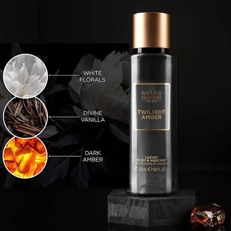 Baylis And Harding Twilight Amber Luxury Body And Hair Mist