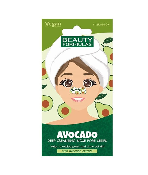 Beauty Formulas Avocado Deep Cleansing Nose Pore Strips