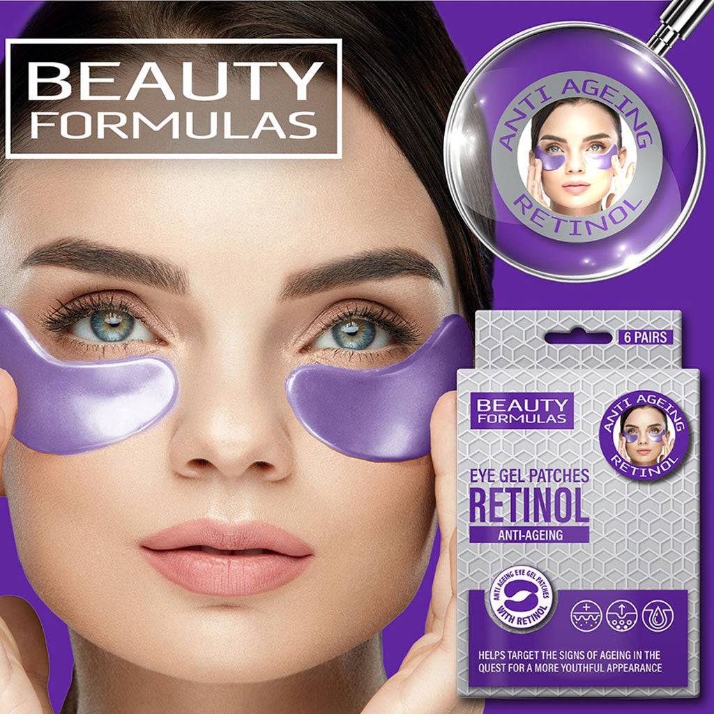 Beauty Formulas Retinol Anti Ageing Eye Gel Patches