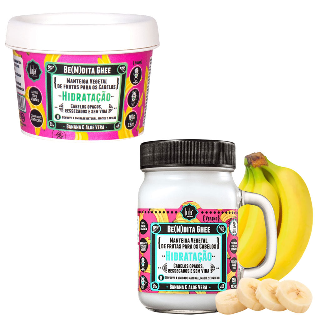 Lola Cosmetics Bemdita Ghee Hidratacao Moisturizing Vegan Hair Butter