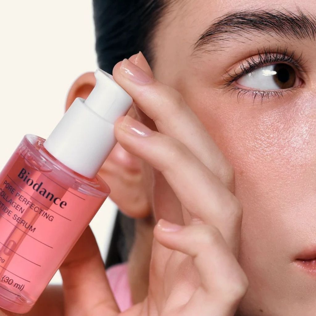 Biodance Pore Perfecting Collagen Peptide Serum bottle for K Beauty skincare routines