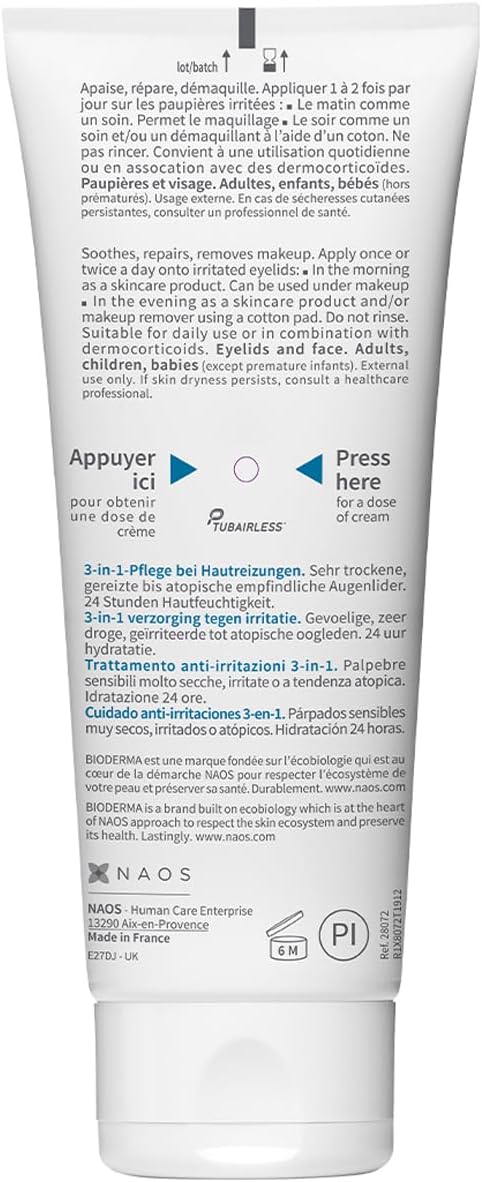 Bioderma 3In1 Atoderm Intensive Eye Care Cream