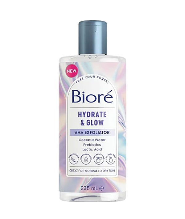 Biore Hydrate And Glow AHA Exfoliator