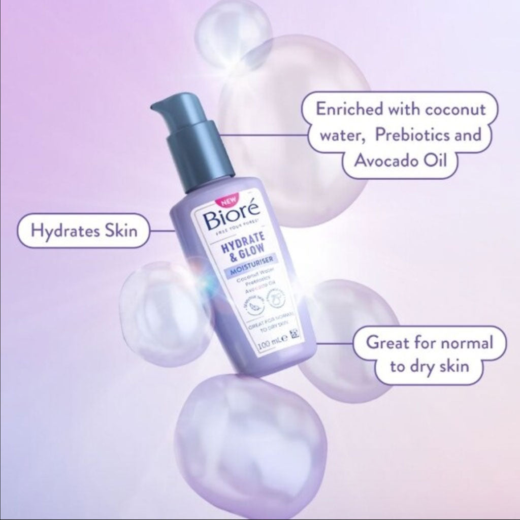 Biore Hydrate And Glow Moisturiser