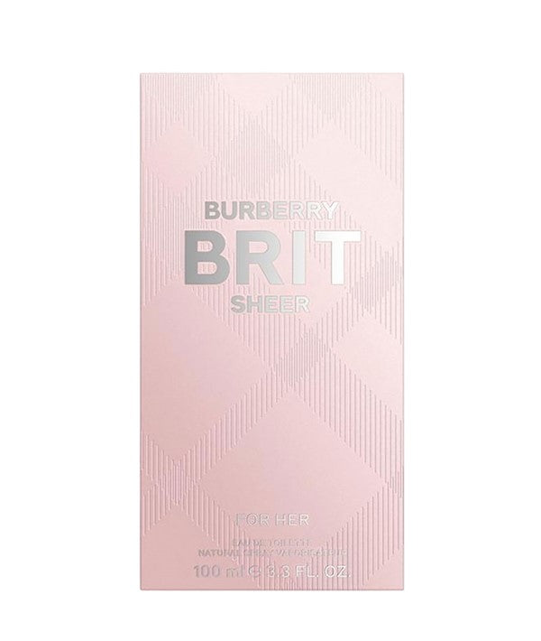 Burberry Brit Sheer For Her Eau De Toilette