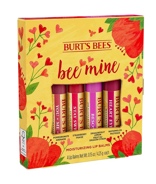 Burts Bees Bee Mine Lip Balm Set
