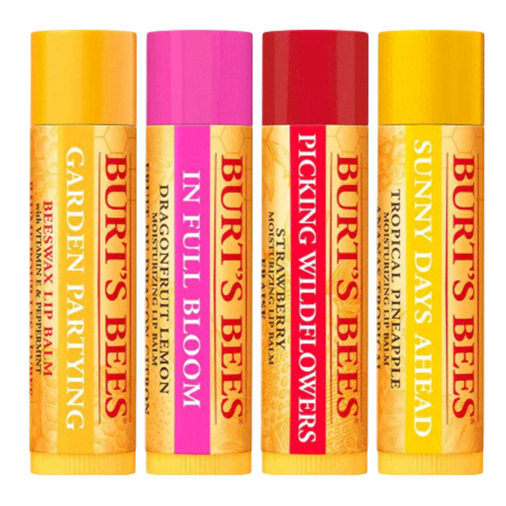 Burts Bees In Full Bloom Lip Balm Set