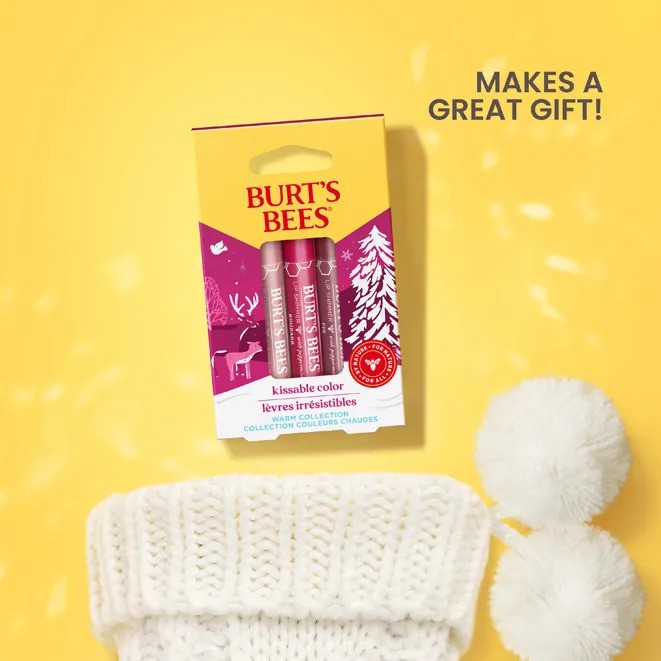 Burts Bees Kissable Color Warm Collection