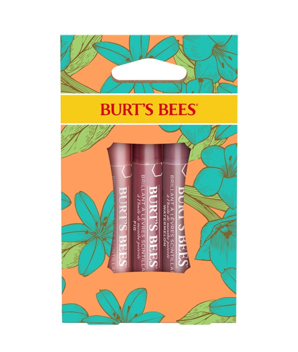 Burts Bees Petal Kisses Lip Shimmer Gift Set